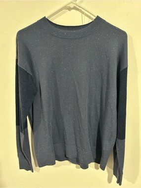 Smartwool Crewneck Sweater in Navy Speckle
